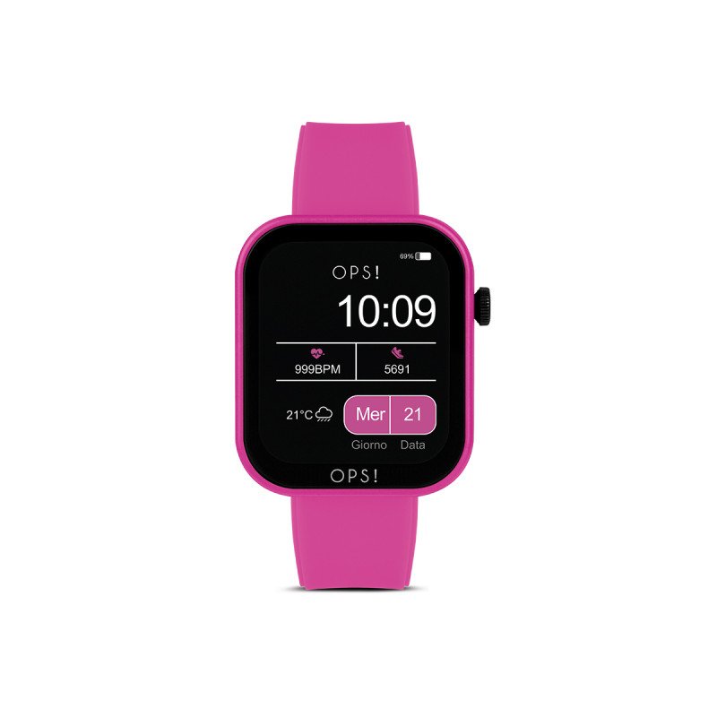 Smartwatch ACTIVE CALL Fucsia - opssw-28