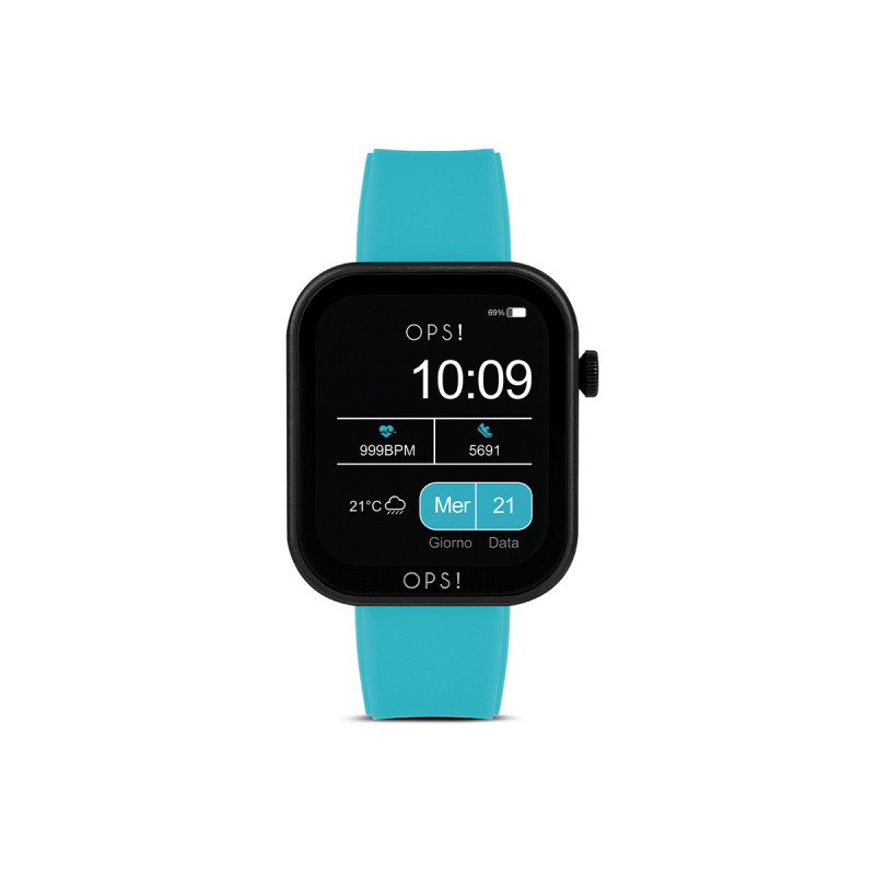 Smartwatch ACTIVE CALL Verde Acqua - opssw-35