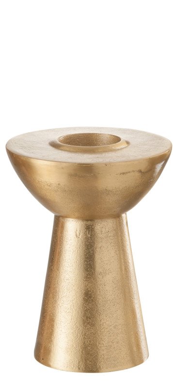 Candelabro metetallo oro - 78051o