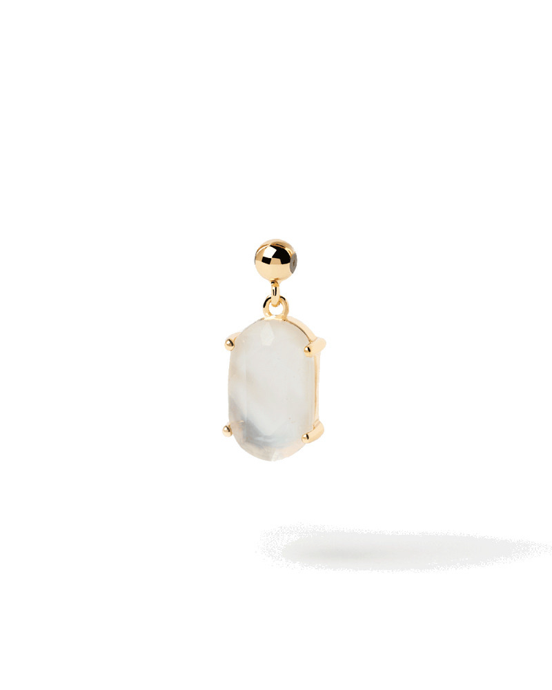 Charm Intuizione in Madreperla - Argento placcato oro 18K / Gemme - ch01-012-u