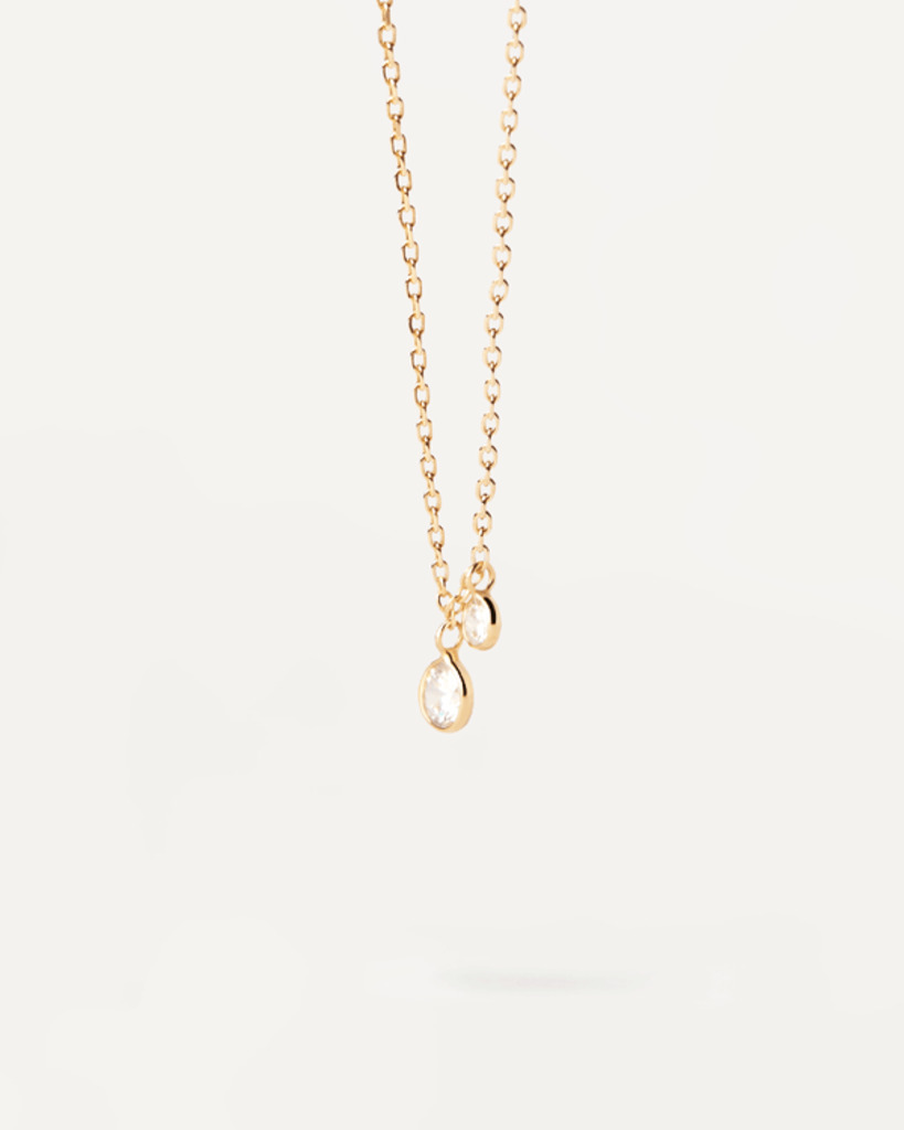 Collana Bliss - Argento placcato oro 18K - co01-601-u