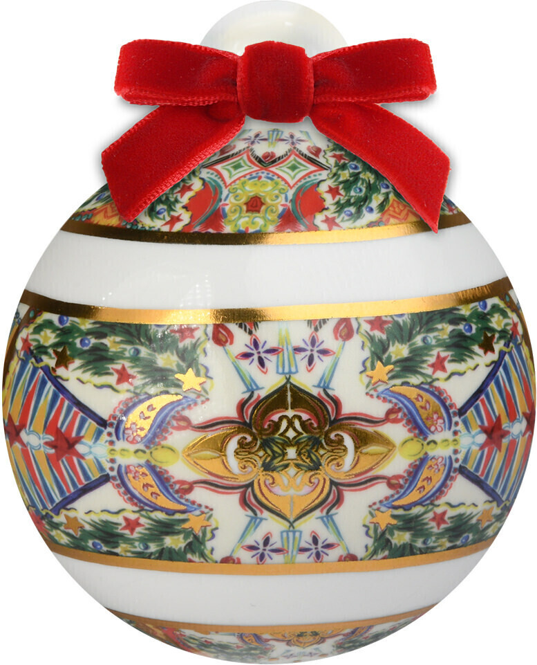 Palla natale diametro 9 cm - cosy xmas oro - ball2-xma01