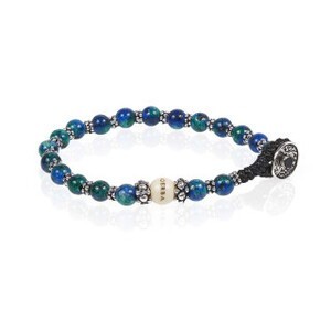 Bracciale Baby Stone in Argento e pietra Occhio di Tigre bambino - Gerba